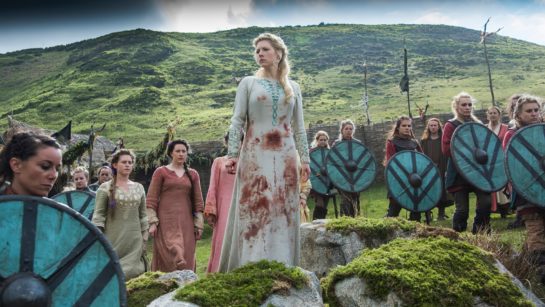 Кадр из 5 серии 4 сезона сериала «Викинги»